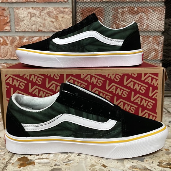 Vans comfy Cush Old Skool trip Outdoors black tie dye - Picture 2 of 10